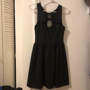 Black Bow Dress